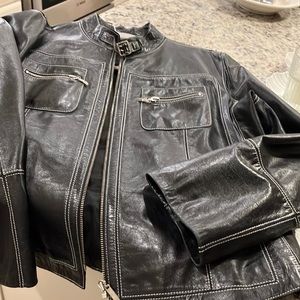 Dana Buchman Leather Jacket